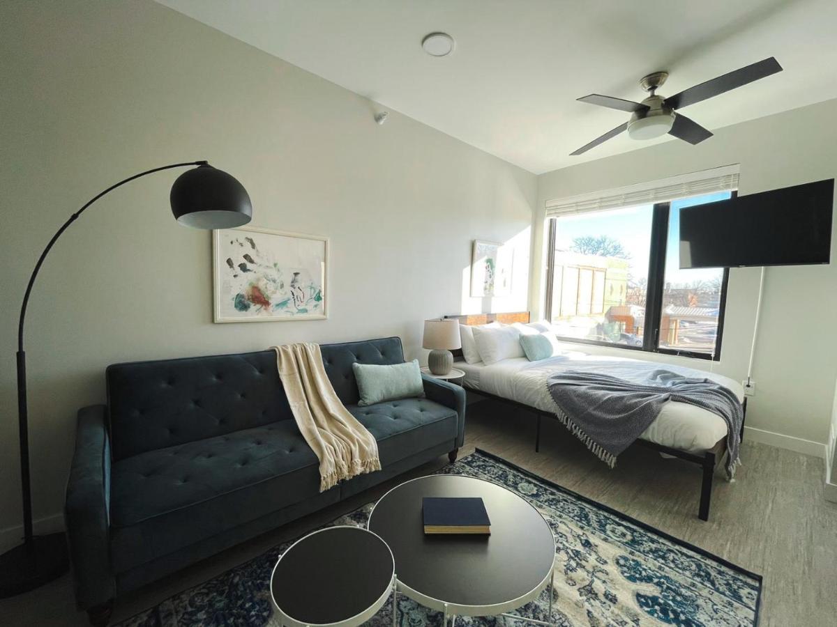 Sleepover Studio Apartments Des Moines Exterior foto